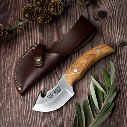 Couteau Skinner Manche olivier 7.5cm