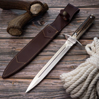 Dague Manche Cerf 23cm