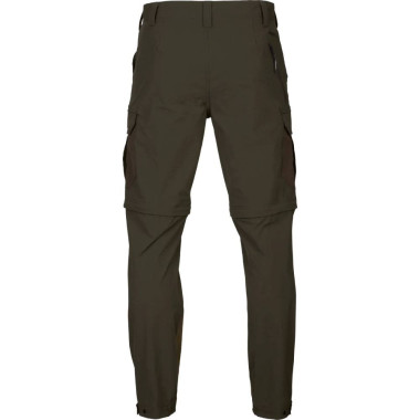 Pantalon Logmar Lightweight Zip-off Dark olive/Willow green
