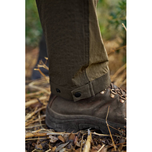 Pantalon Logmar Lightweight Zip-off Dark olive/Willow green