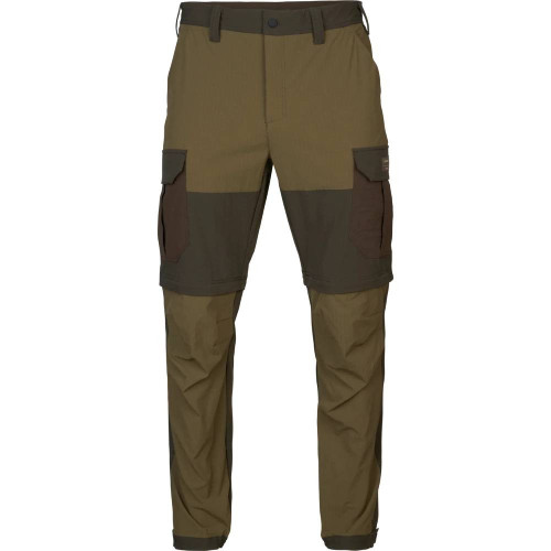 Pantalon Logmar Lightweight Zip-off Dark olive/Willow green