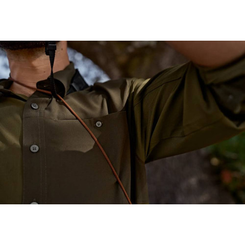 Chemise Logmar Lightweight L/S Dark olive/Willow green