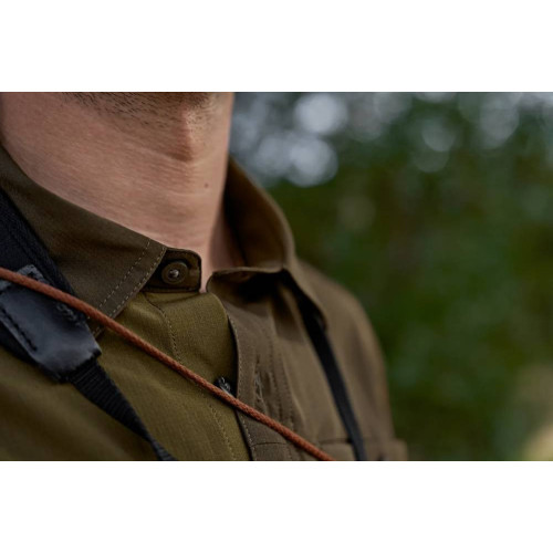 Chemise Logmar Lightweight L/S Dark olive/Willow green