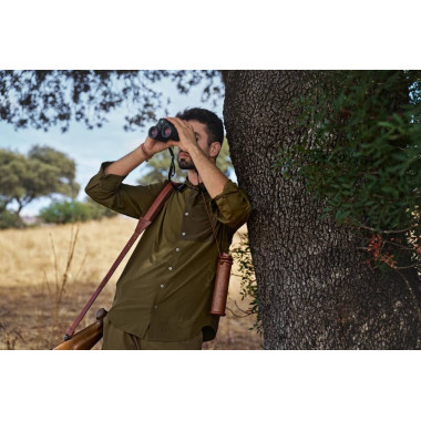 Chemise Logmar Lightweight L/S Dark olive/Willow green