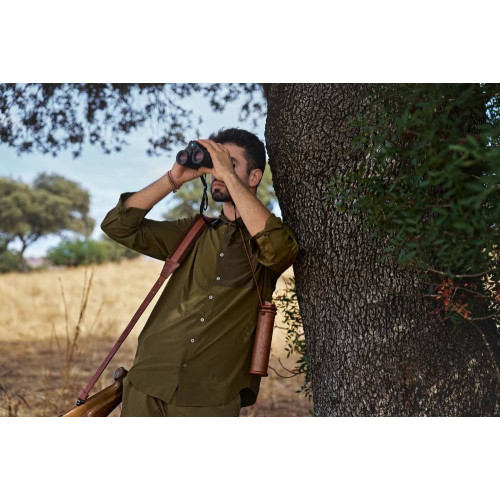 Chemise Logmar Lightweight L/S Dark olive/Willow green