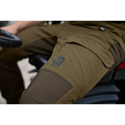 Pantalon Härkila Scandinavian Dark olive/Willow green