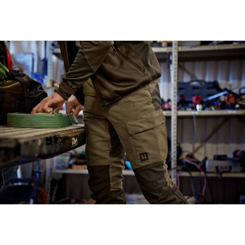 Pantalon Härkila Scandinavian Dark olive/Willow green