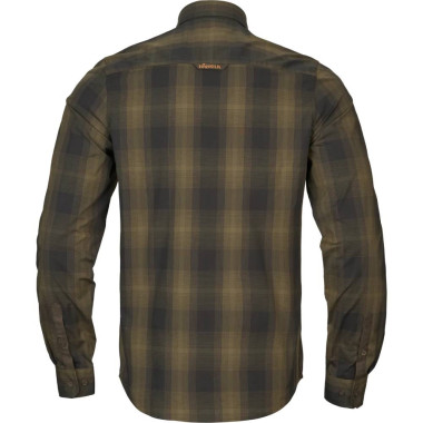 Chemise Akkan Willow green/Shadow brown