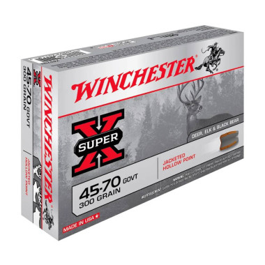 Cartouches 45-70Gvt JHP 300gr Bte de 20