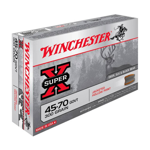 Cartouches 45-70Gvt JHP 300gr Bte de 20