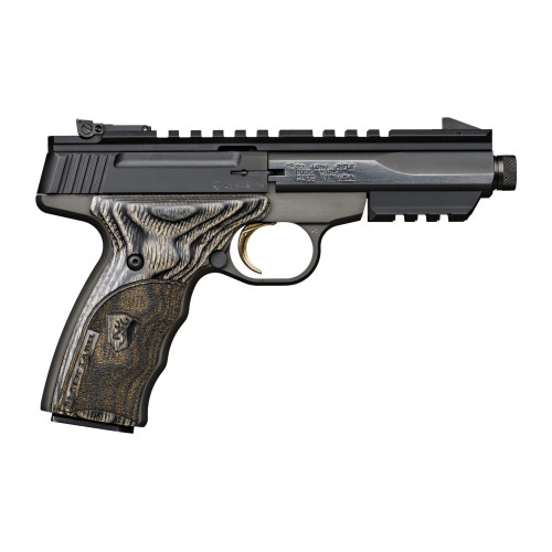Pistolet Browning Buck Mark Black Label Suppressor 22Lr Fileté