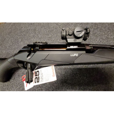 Carabine Lupo synthétique noire 30-06 fileté 14X100+Micro H2 2 moa special p-5CP 56CMCASQUETTE ET BRETELLE AIMPOIMT