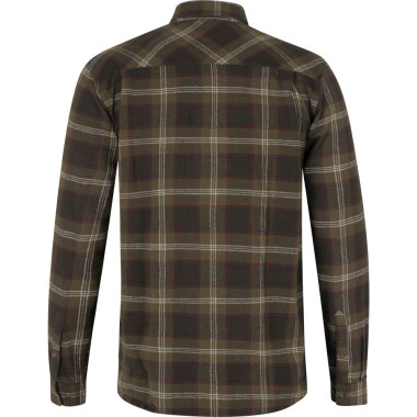 Chemise Glen Flannel Shirt Pine green check Seeland