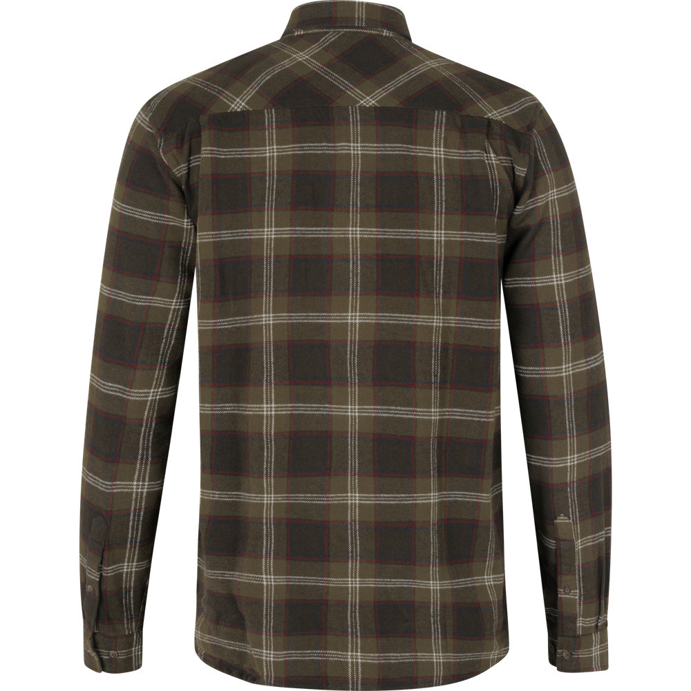 Chemise Glen Flannel Shirt Pine green check Seeland