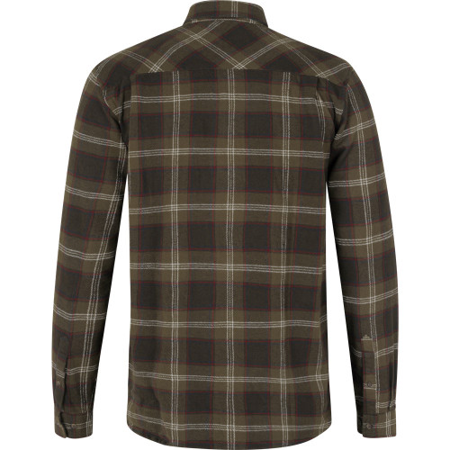 Chemise Glen Flannel Shirt Pine green check Seeland