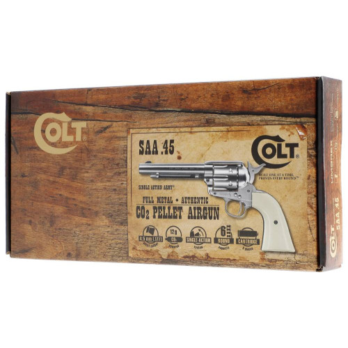 Revolver Colt SA Army 45 5.5'' CAL 4.5mm Nickel Plated