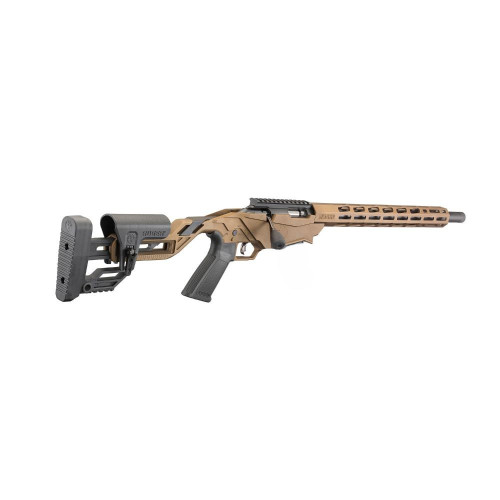 Carabine Ruger Precision Rimfire Marron Bronze 22LR 10Cps 18" 46cm Filete 1/2-28"