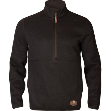Pull à col zippé Metso Shadow Brown Harkila