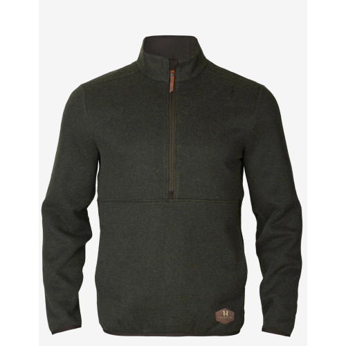 Pull à col zippé Metso Willow Green Harkila