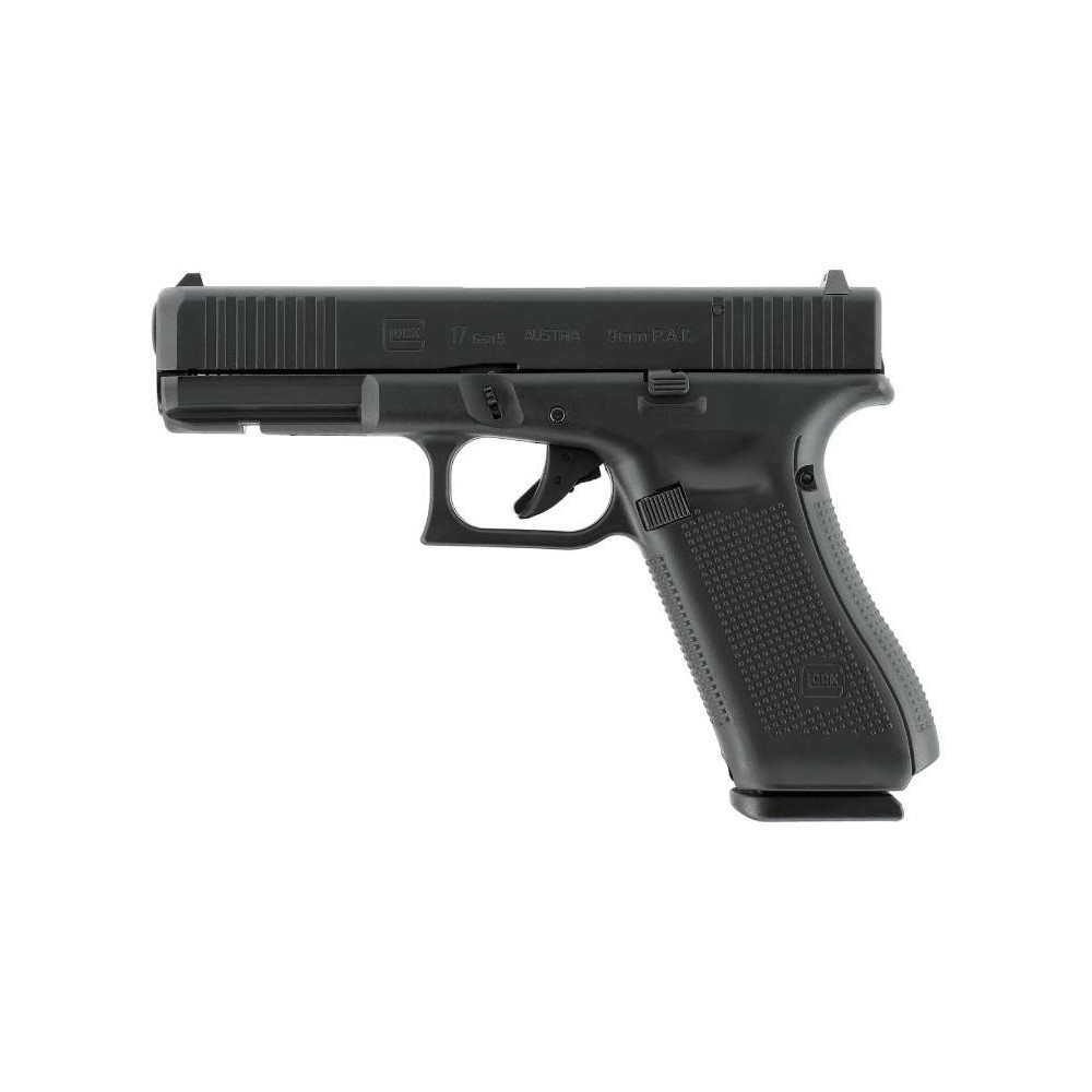Pistolet Glock 17 Gen5 Cal. 9mm PAK a blanc