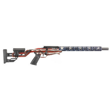Carabine Ruger Precision Rimfire "American flag limited édition"22LR 10Cps 18" 46cm Filete 1/2-28"