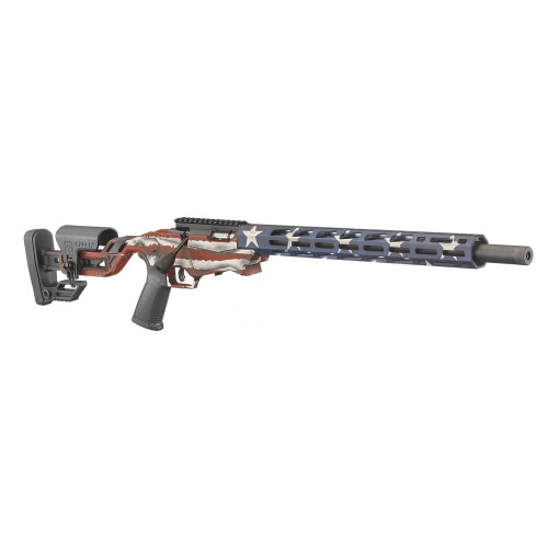 Carabine Ruger Precision Rimfire "American flag limited édition"22LR 10Cps 18" 46cm Filete 1/2-28"