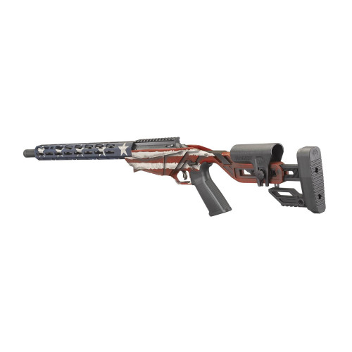 Carabine Ruger Precision Rimfire "American flag limited édition"22LR 10Cps 18" 46cm Filete 1/2-28"