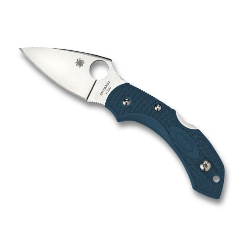 Couteau Spyderco Dragonfly 2 K390 Bleu