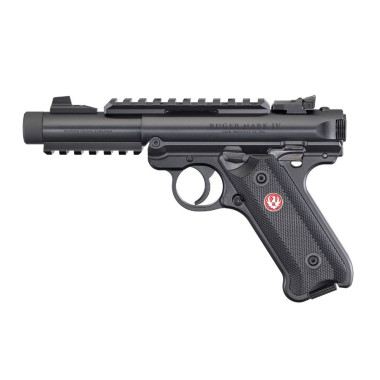 Pistolet Ruger Mark IV Tactical 22LR 4.40" 10CPS Bronze 1/2-28" Alum