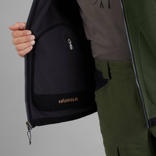 Veste Kamko fleece  Grey/Green