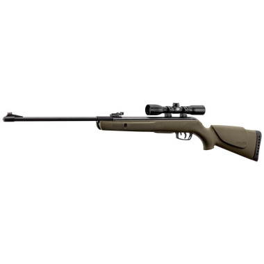 Carabine Gamo Big Cat Green 1000E Barricade 4.5 mm 19.9J + lunette LC 4 x 32 wr