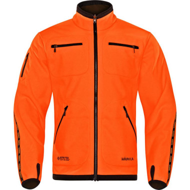 Veste Kamko fleece Hunting green/Orange blaze Réversible Harkila