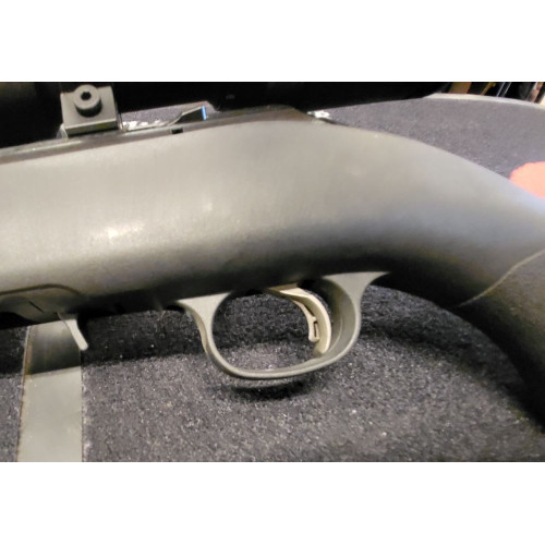 Carabine custom Ruger American Rimfire 22LR Noire Lunette 3-9X40 Housse