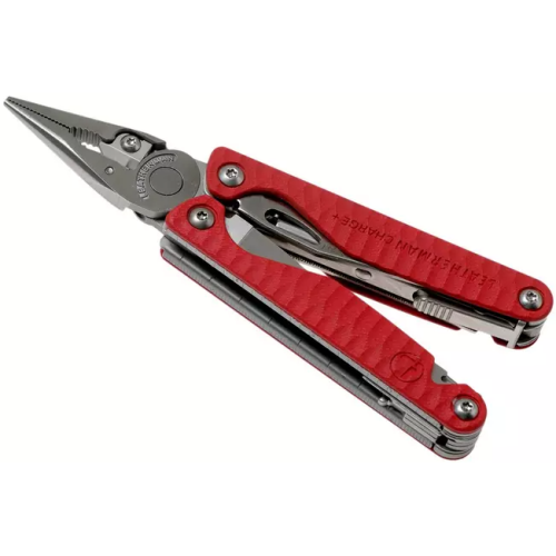 Pince Charge G10 Pus Rouge Leatherman en boite Etui cordura