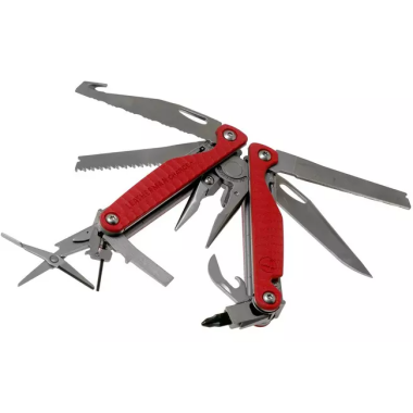 Pince Charge G10 Pus Rouge Leatherman en boite Etui cordura