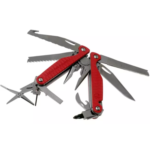 Pince Charge G10 Pus Rouge Leatherman en boite Etui cordura