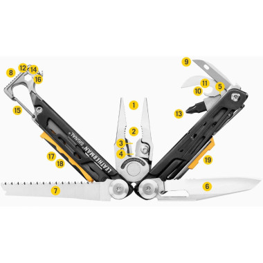 Pince Signal Leatherman en boite Etui cordura