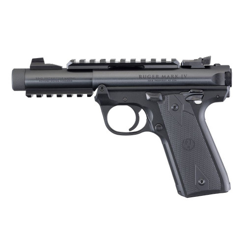 Pistolet Ruger Mark IV 22/45 Tactical 22LR 4.40" 10CPS Bronze Anodiz 1/2-28"