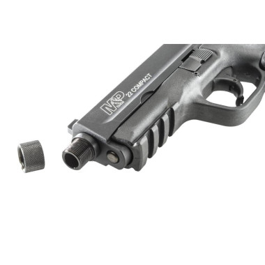 Pistolet Smith ET Wesson M&P22 Compact 22Lr Fileté 3/8X24